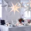 Idées DIY Ikea Noël 2019 : une belle table de fêtes avec une série de suspensions