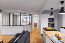 Authentique et chaleureux, le parquet apporte du cachet à l'habitat.