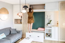 Salon : des idées pour gagner de la place