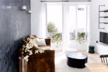 De belles matières pour transformer un 50 m2 en pied-à-terre