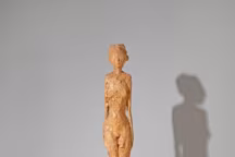 Alberto Giacometti, Femme au chariot, plâtre et bois, 1945, Fondation Giacometti.