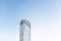 Le futur visage de la tour Montparnasse, ouverte, transparente et végétalisée. Une tour vertueuse à énergie positive, à faible émission de carbone, riche d'usages
nouveaux.
