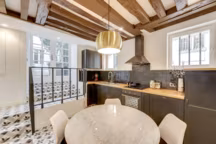 Le chic parisien rencontre l'esprit cocooning dans ce 60 m2