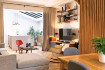 Une maison familiale mise à jour en plein Paris