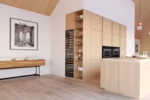 Nouvelle maison construite à ossature en bois