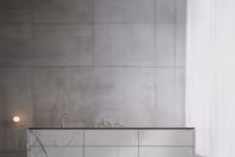 Cuisine SieMatic Pure SLX - finition céramique Syros Blanco.