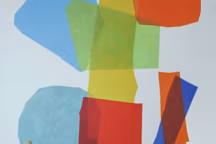 "Saturday", par Liz Roache, panoramique sur intissé, L 140 x H 300 cm, collection Optimism, 509 euros, Pierre Frey.