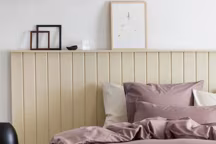 Plus d'info : set housse de couette Yumeko en percale de coton biologique 300TC (y compris les taies d'oreiller) coloris vieux rose, 99,95 euros, de Bijenkorf.