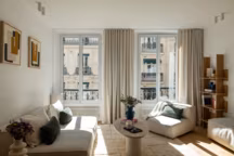 Le 57 m2 arty d'un couple amoureux de Paris