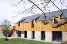 Un appartement perché dans une ancienne écurie bretonne