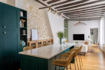 Quel style de cuisine dans une maison en pierres ?