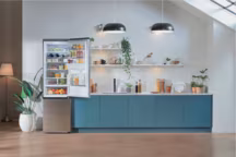 Dans l'espace principal, les aliments sont à ranger en fonction de leurs besoins en termes de froid.