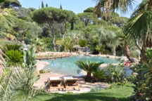 Avant/après : une piscine comme une oasis à Sainte-Maxime