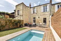 Échoppe rénovée à Bordeaux : le cachet de l'ancien retrouvé