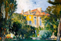 Paul Cezanne, La Maison du Jas-de-Bouffan, 1882-85, huile sur toile, collection privée.
