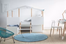 Un lit cabane déco pour enfant malicieux