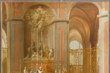 Jean Jouvenet, La messe du Chanoine de la Porte. TreÌsor de Notre Dame de Paris