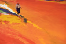 Olivier Debré à Shangaï - peintre de l'abstrait français