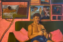 Israfil Ridhwan - This Time I'll Leave First, 2023 - Cuturi Gallery.