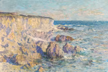 Anna Boch, Côte de Bretagne, vers 1901. Huile sur toile, 73,5 x 90,5 cm. Collection particulière.