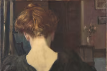 Georges Hugo, Dora vue de Dos, v. 1910, Huile sur toile, (C) RMN-Grand Palais (museÌe d'Orsay) / HerveÌ Lewandowski