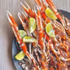 Langoustines au saté par Cyril Lignac