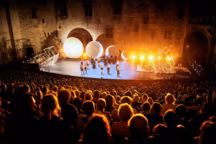 Le Moine Noir, Kirill Serebrennikov, Cour d'honneur du Palais des papes 2022.