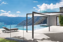 Système d'ombrage technologique signé Marco Acerbis pour Talenti - gagnant du prix Compasso d'Oro 2024.