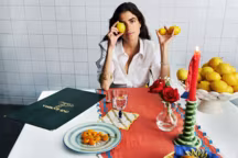 la table d'été colorée avec Léandra Cohen