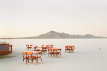 Richard Misrach Outdoor Dining, Bonneville Salt Flats PACE GALLERY