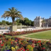Le jardin du Luxembourg aux beaux jours.
