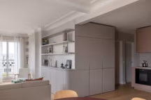 Un trois-pièces parisien rénové pour écrire une nouvelle page de vie