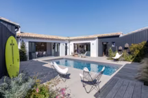 La maison de Mina à l'Île de Ré conjugue l'art de la mise en scène