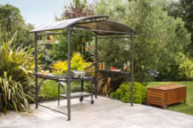 Un abri de barbecue extérieur idéal pour des grillades en toute saison