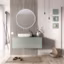 Un meuble design pour un grand rangement dans la salle de bains 