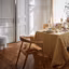 Pour habiller la table, rien de tel qu'un textile naturel comme le lin ou le coton